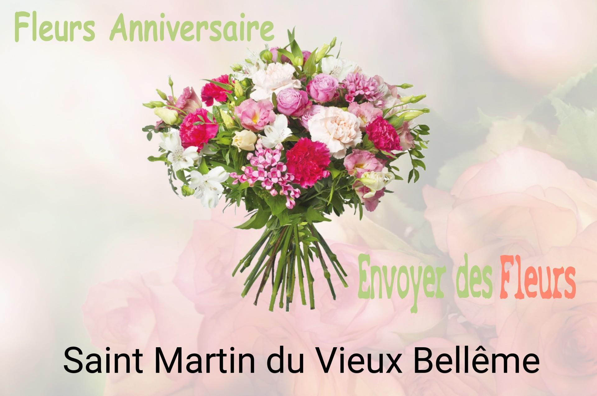 Bouquet de fleurs d’anniversaire livré à Saint-Martin-du-Vieux-Bellême