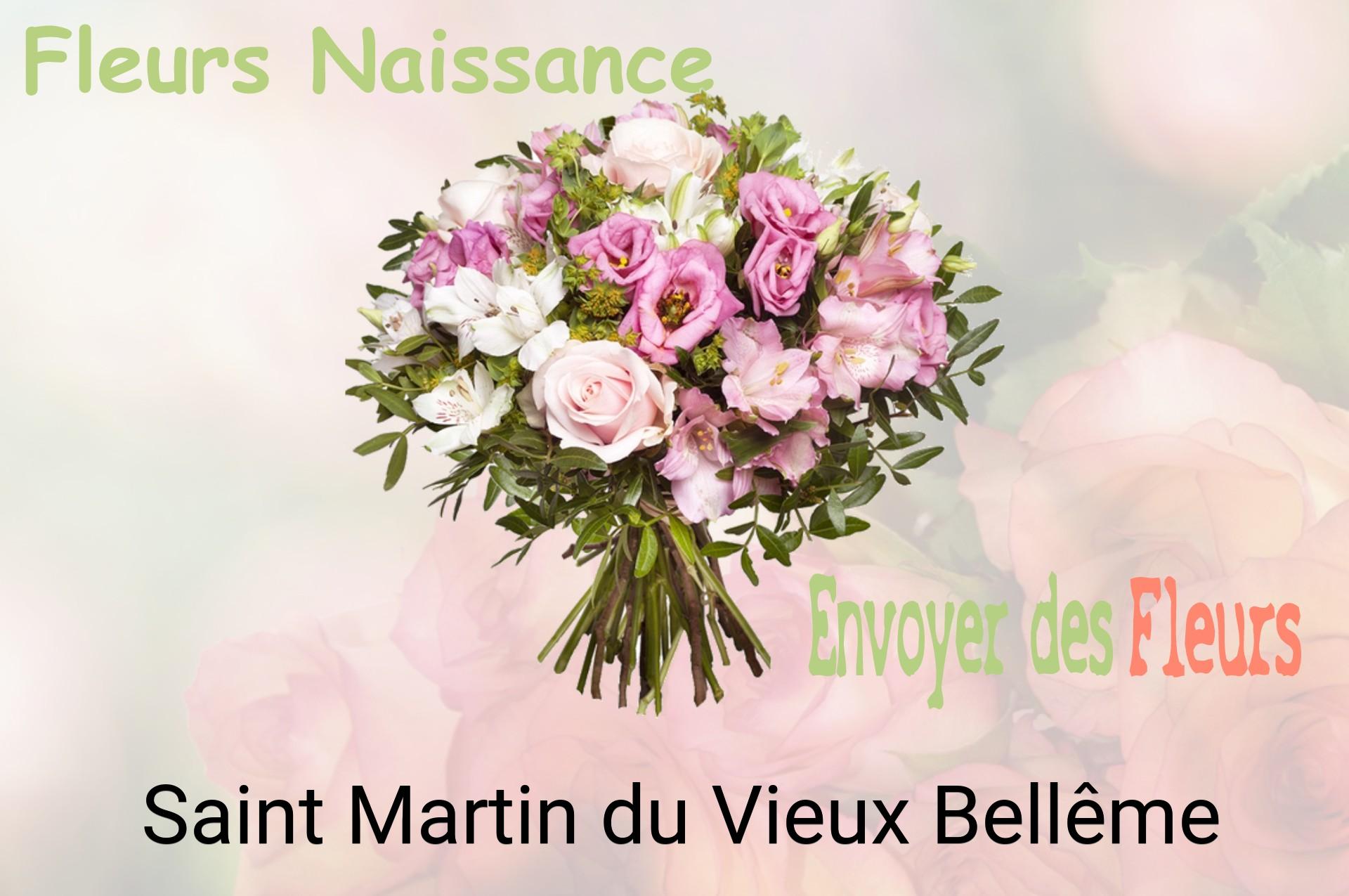 Bouquet de fleurs de naissance livré à Saint-Martin-du-Vieux-Bellême